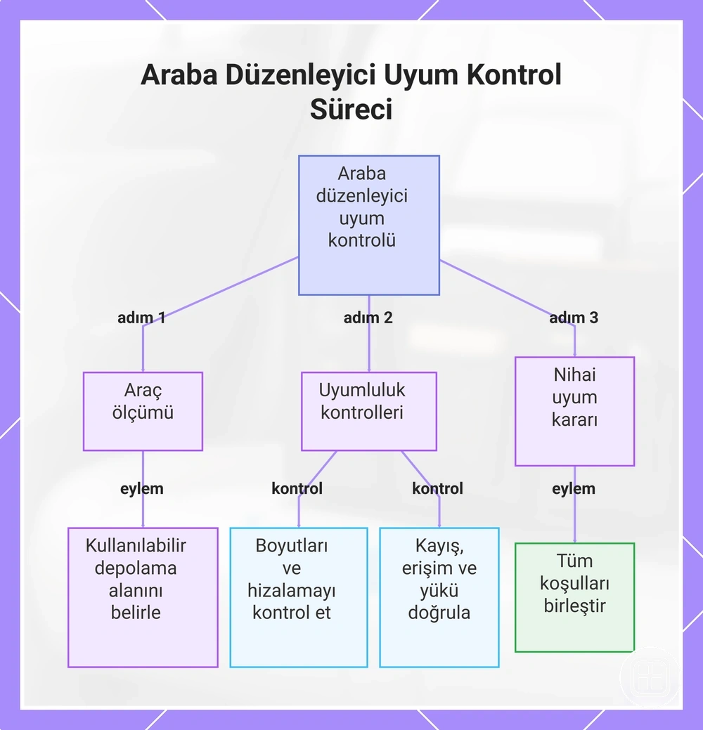 Araç İçi Organizer Uyum Kontrol Süreci